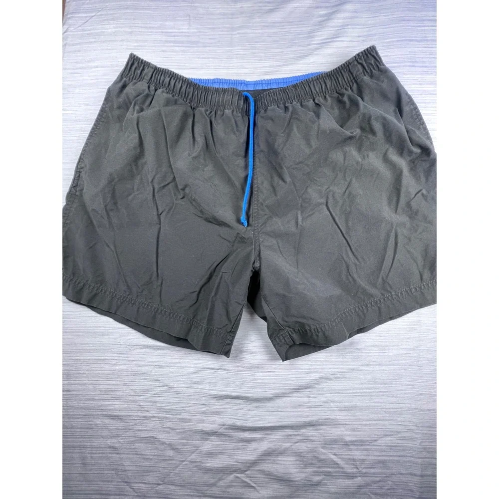 Polo Sport Ralph Lauren Mens Black Blue Swim Trunks Shorts XL 649